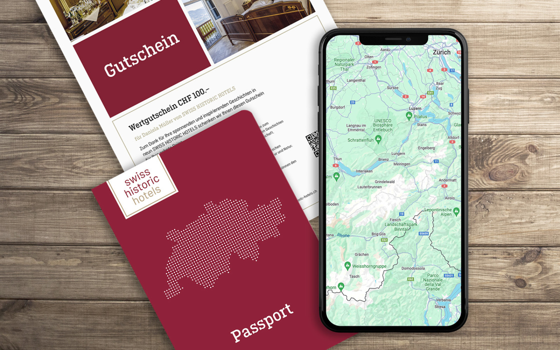 Passport - CHF 100 Gutschein offeriert